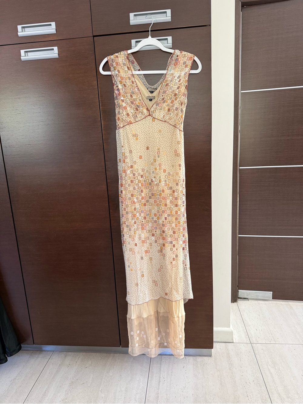 Silk Rozae Nichols Pattern Dress - Picture 8 of 10